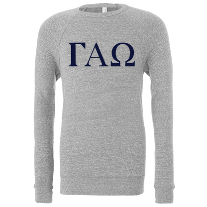 Gamma Alpha Omega Lettered Crewneck Sweatshirts