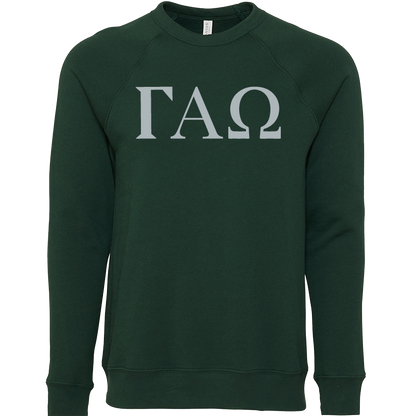 Gamma Alpha Omega Lettered Crewneck Sweatshirts