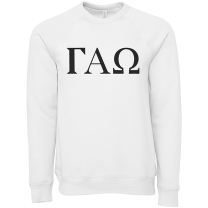 Gamma Alpha Omega Lettered Crewneck Sweatshirts