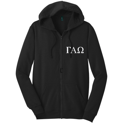 Gamma Alpha Omega Zip-Up Hooded Sweatshirts