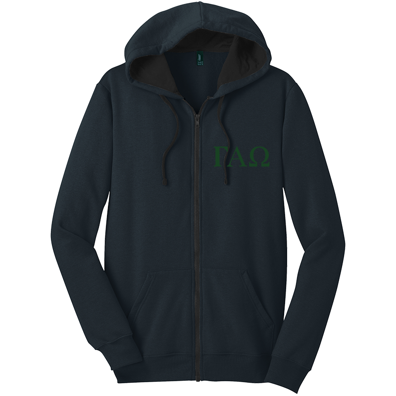 Gamma Alpha Omega Zip-Up Hooded Sweatshirts