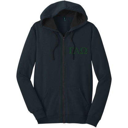 Gamma Alpha Omega Zip-Up Hooded Sweatshirts