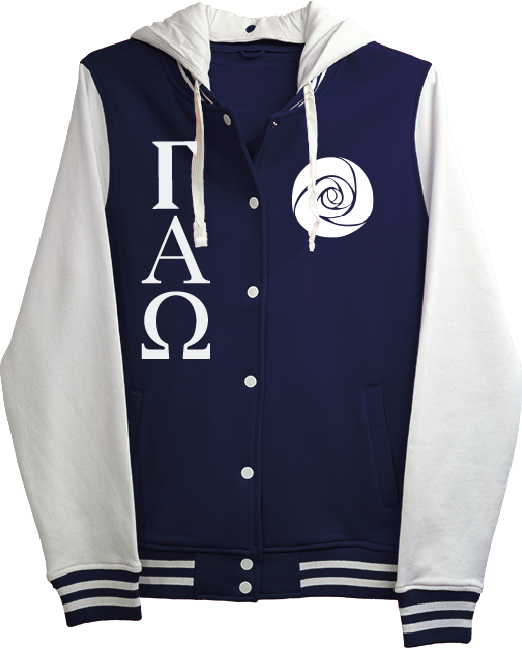 Gamma Alpha Omega Varsity Hooded Sweatshirt