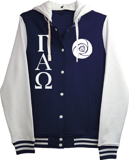 Gamma Alpha Omega Varsity Hooded Sweatshirt
