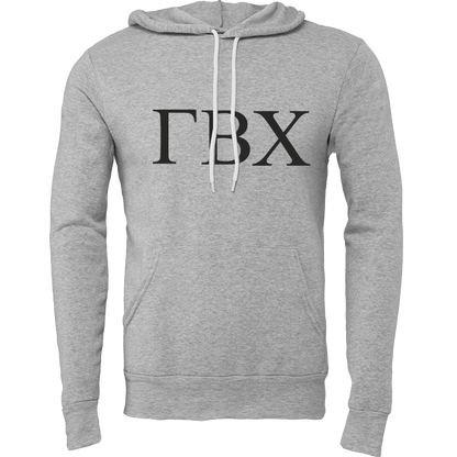 Gamma Beta Chi Lettered Hoodie Sweatshirts