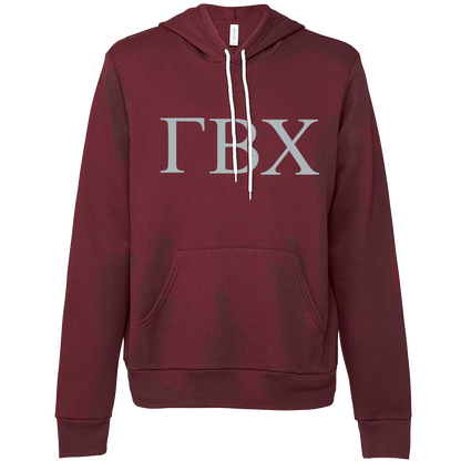 Gamma Beta Chi Lettered Hoodie Sweatshirts