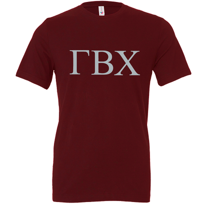 Gamma Beta Chi Lettered Short Sleeve T-Shirts