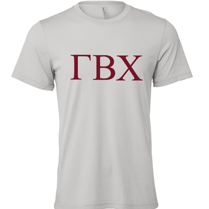 Gamma Beta Chi Lettered Short Sleeve T-Shirts