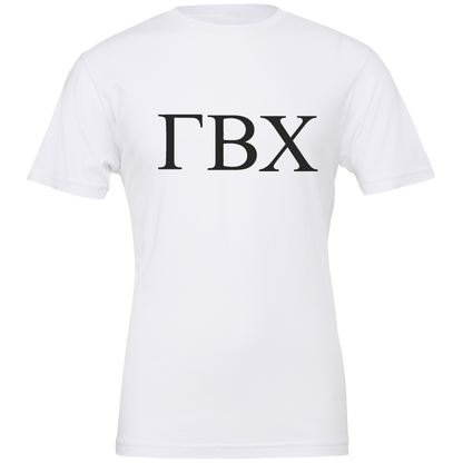 Gamma Beta Chi Lettered Short Sleeve T-Shirts