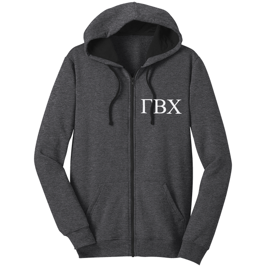 Gamma Beta Chi Zip-Up Hooded Sweatshirts