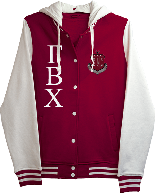 Gamma Beta Chi Varsity Hooded Sweatshirt