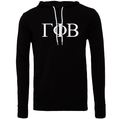Gamma Phi Beta Lettered Hooded Sweatshirts