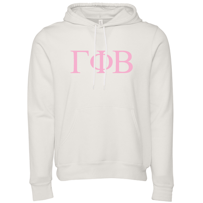 Gamma Phi Beta Lettered Hooded Sweatshirts