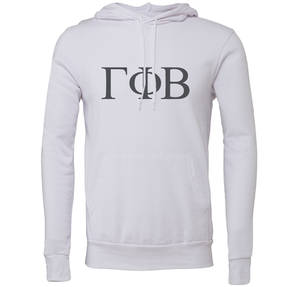 Gamma Phi Beta Lettered Hooded Sweatshirts