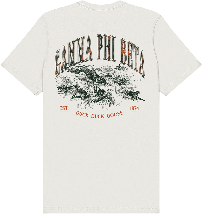Gamma Phi Beta Open Season Graphic Tee