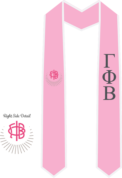 Gamma Phi Beta Graduation Stoles