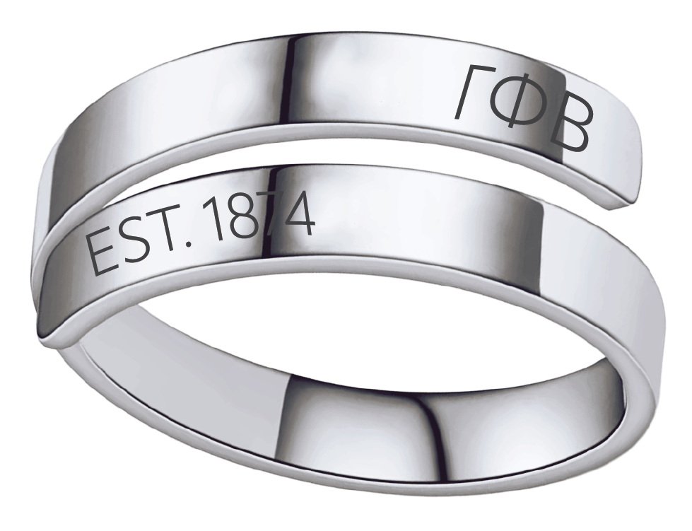 Gamma Phi Beta Year and Letters Rings