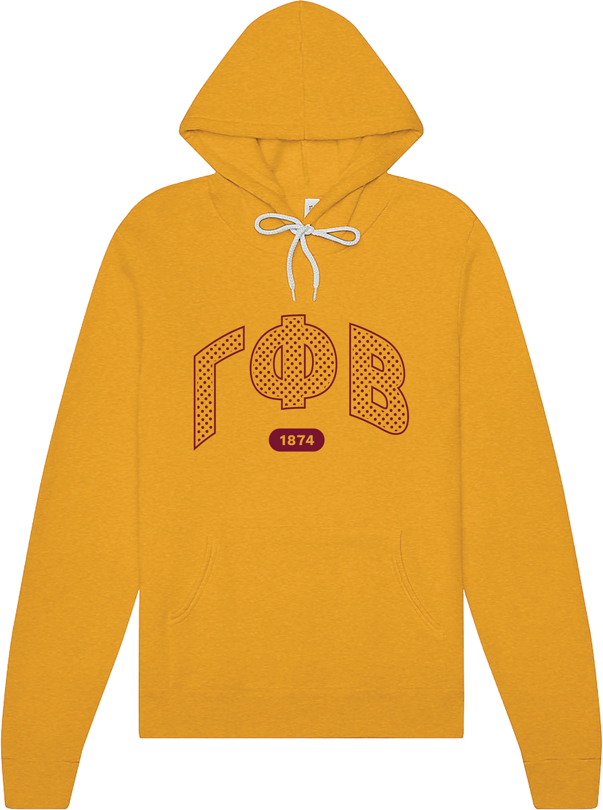 Gamma Phi Beta Varsity Polka Dot Hoodie