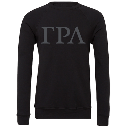 Gamma Rho Lambda Lettered Crewneck Sweatshirts