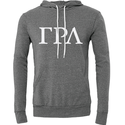 Gamma Rho Lambda Lettered Hooded Sweatshirts