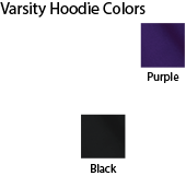 Gamma Rho Lambda Varsity Hooded Sweatshirt