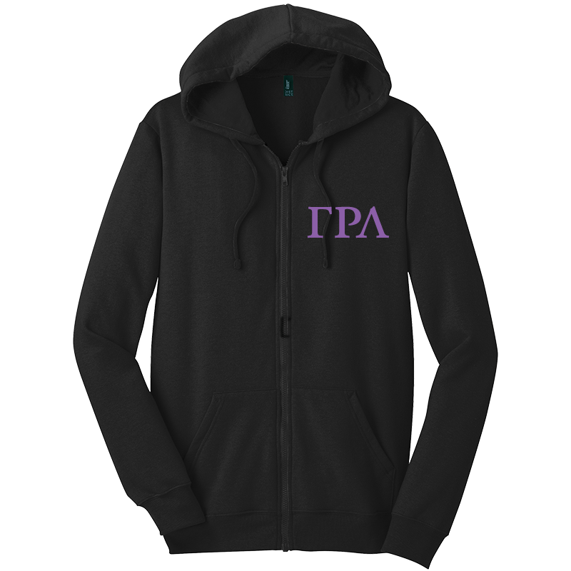 Gamma Rho Lambda Zip-Up Hooded Sweatshirts