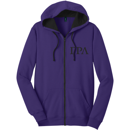 Gamma Rho Lambda Zip-Up Hooded Sweatshirts