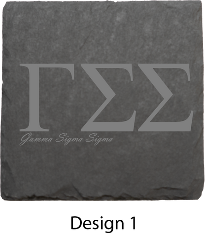 Gamma Sigma Sigma Stone Coasters - 4-Pack