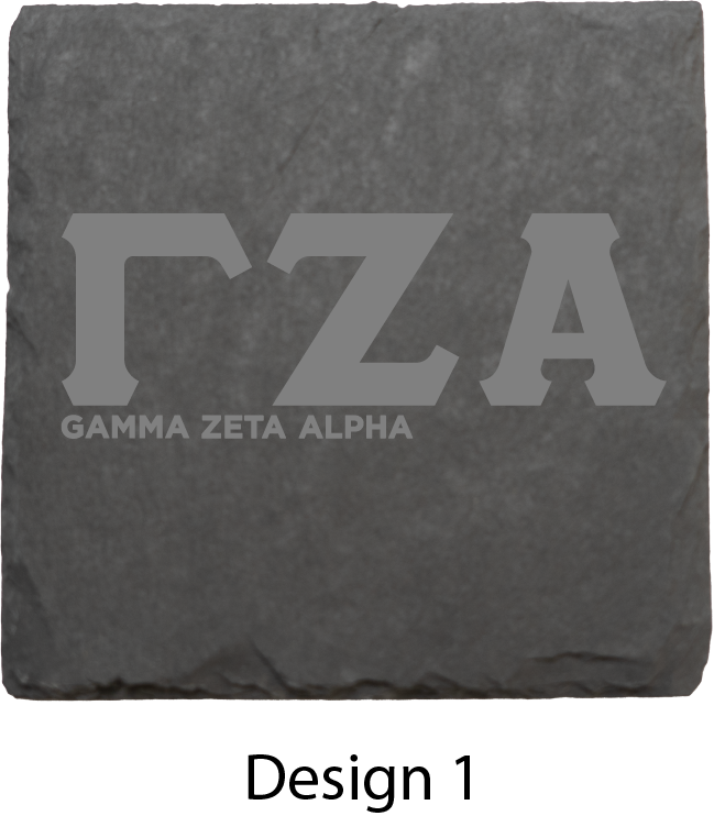 Gamma Zeta Alpha Stone Coasters - 4-Pack