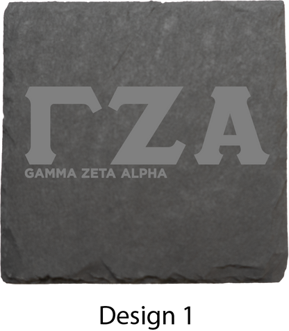 Gamma Zeta Alpha Stone Coasters - 4-Pack