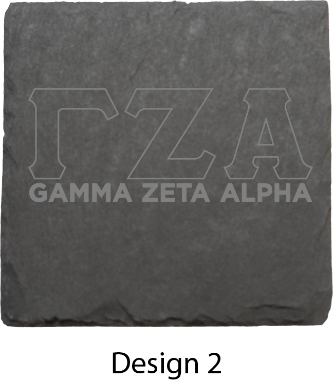 Gamma Zeta Alpha Stone Coasters - 4-Pack