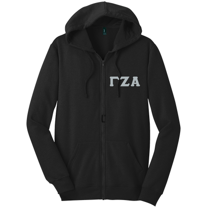 Gamma Zeta Alpha Zip-Up Hooded Sweatshirts