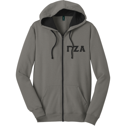 Gamma Zeta Alpha Zip-Up Hooded Sweatshirts