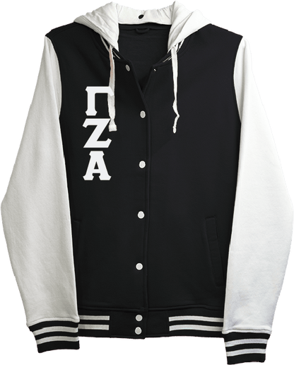 Gamma Zeta Alpha Varsity Hooded Sweatshirt