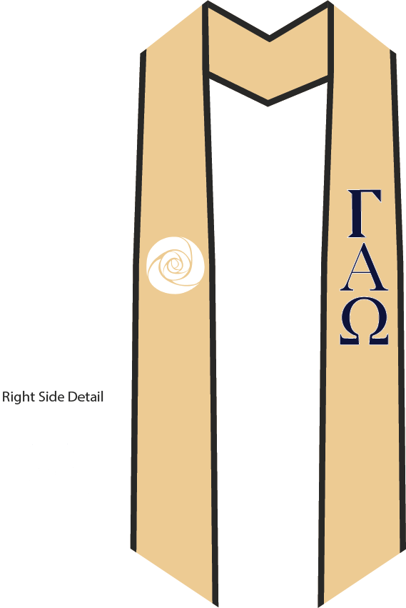 Gamma Alpha Omega Graduation Stoles