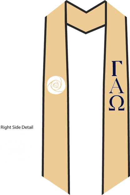 Gamma Alpha Omega Graduation Stoles