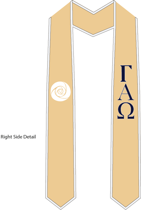 Gamma Alpha Omega Graduation Stoles