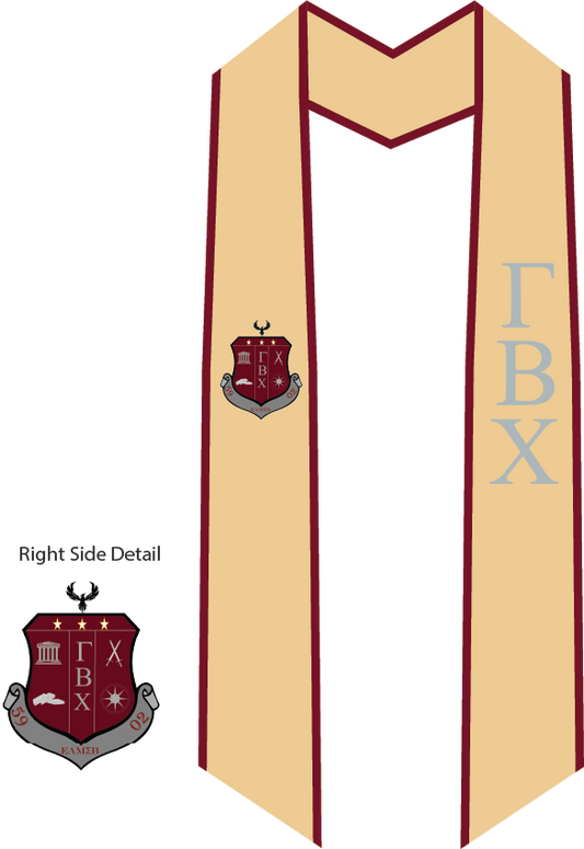 Gamma Beta Chi Graduation Stoles