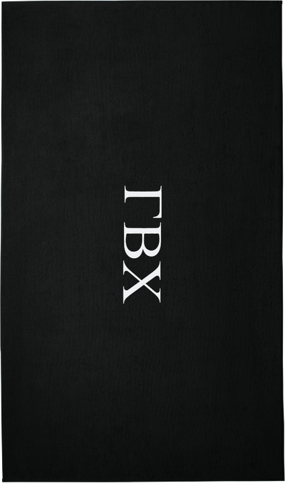Gamma Beta Chi Lettered Beach Towels