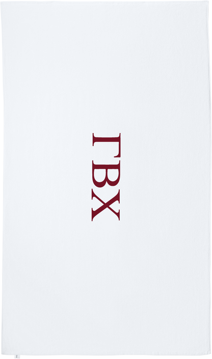 Gamma Beta Chi Lettered Beach Towels