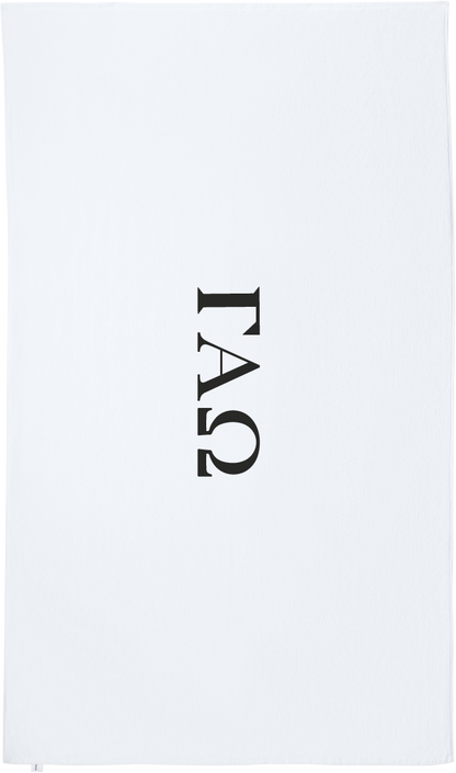 Gamma Beta Chi Lettered Beach Towels
