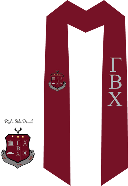 Gamma Beta Chi Graduation Stoles