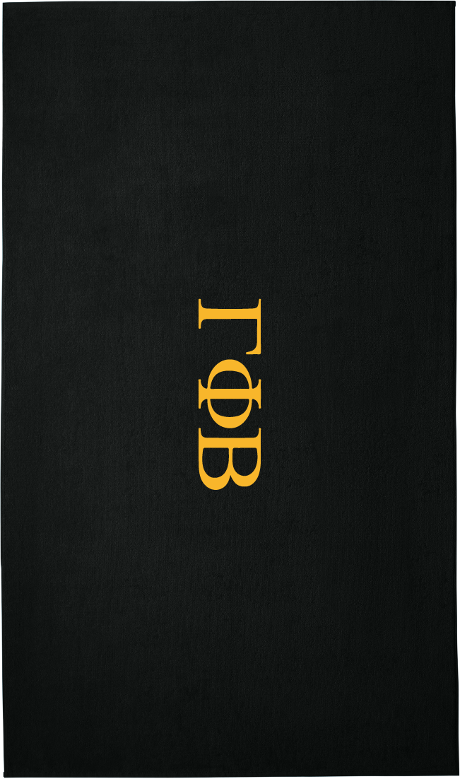 Gamma Phi Beta Lettered Beach Towels