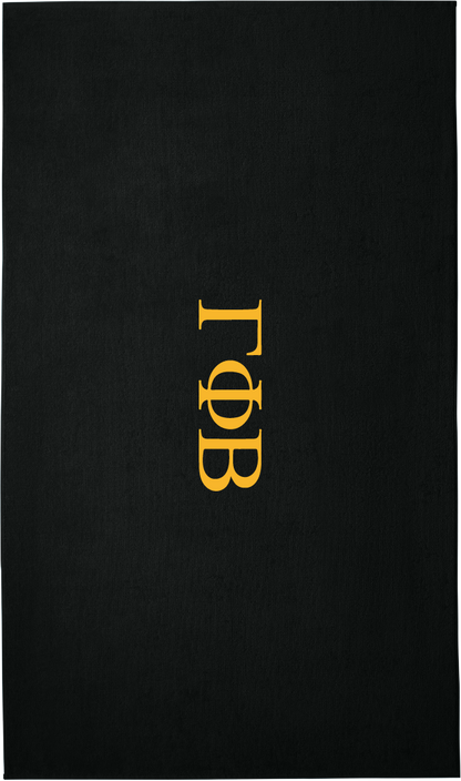 Gamma Phi Beta Lettered Beach Towels