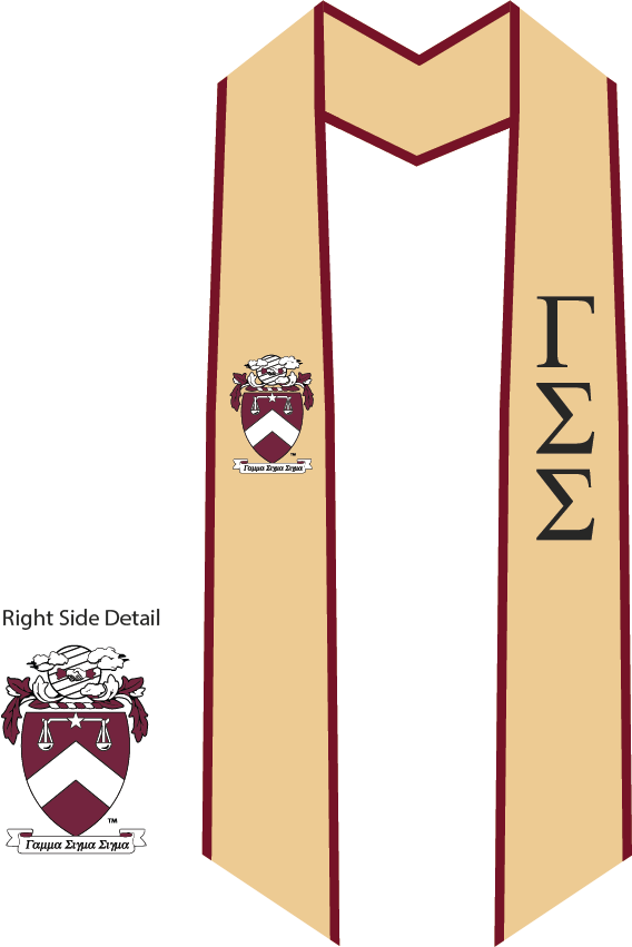 Gamma Sigma Sigma Graduation Stoles