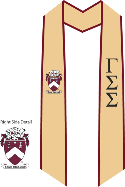 Gamma Sigma Sigma Graduation Stoles