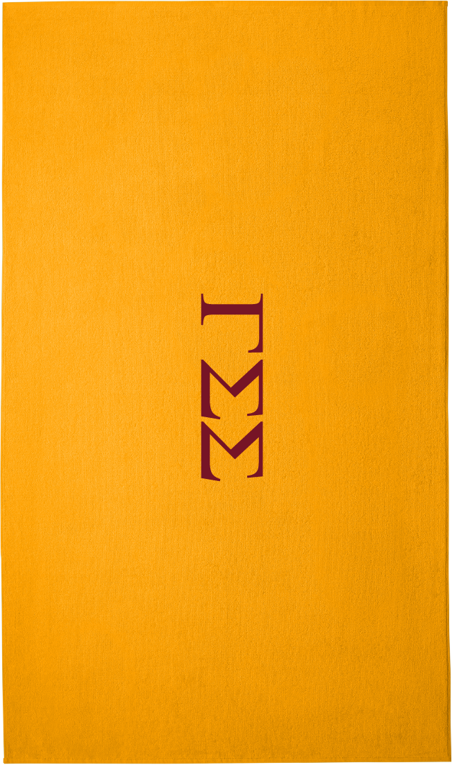 Gamma Sigma Sigma Lettered Beach Towels