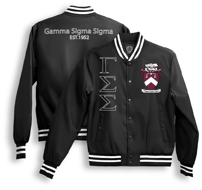 Gamma Sigma Sigma Bomber Jackets