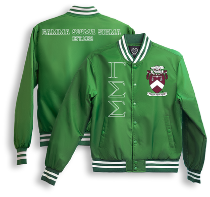 Gamma Sigma Sigma Bomber Jackets