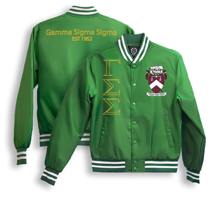 Gamma Sigma Sigma Bomber Jackets